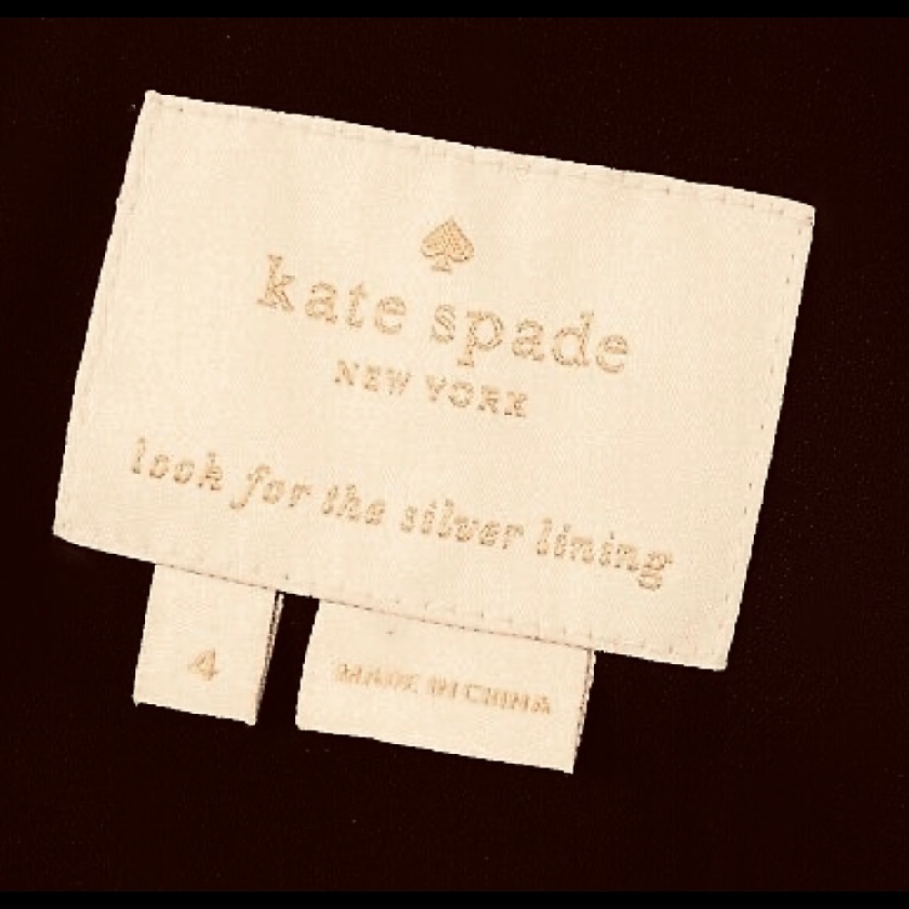 NWOT KATE SPADE GRID POLKA DOT COLORBLOCK Size 4 - Picture 7 of 10